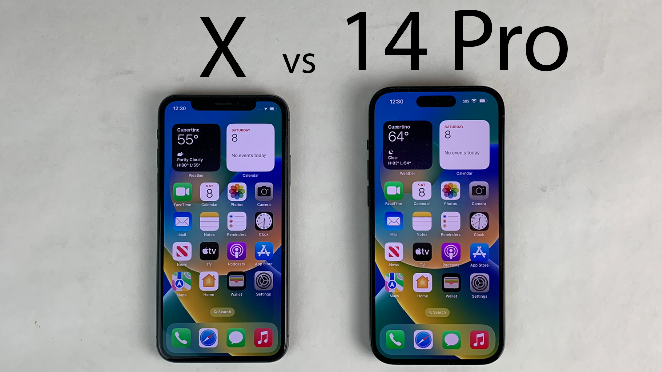 iPhone 14 Pro vs iPhone X Speed Test