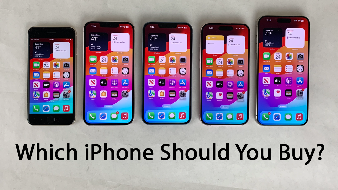 Which iPhone Should You Buy in 2024?