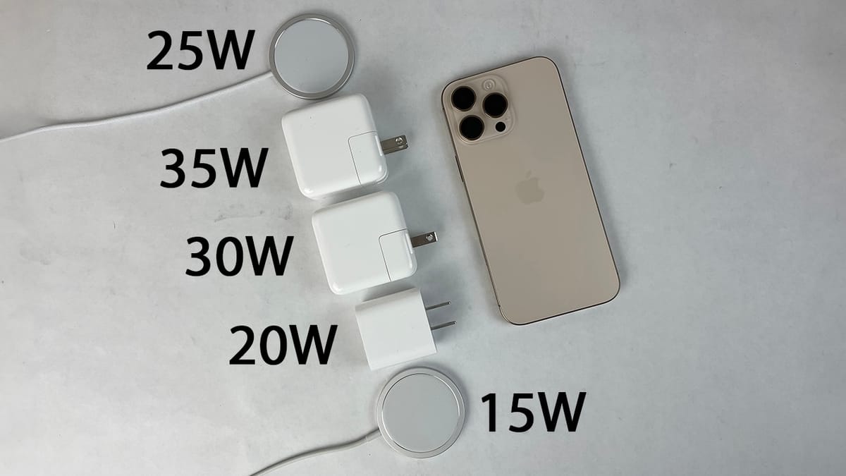 iPhone 16 Pro Max Charge Test: 30W vs 25W vs 20W vs 15W - Wired & MagSafe