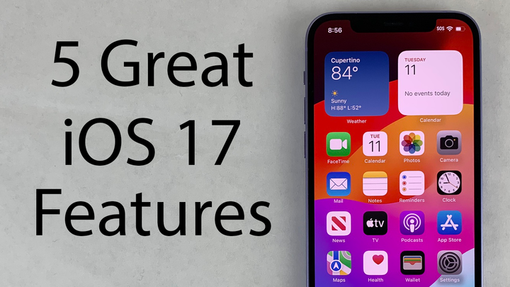 5 Great iOS 17 Features